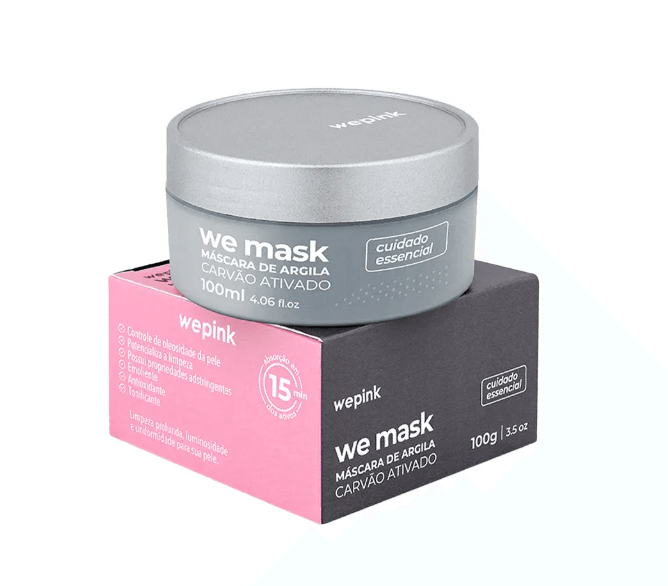Clay Mask WE MASK CARVÃO ATIVADO